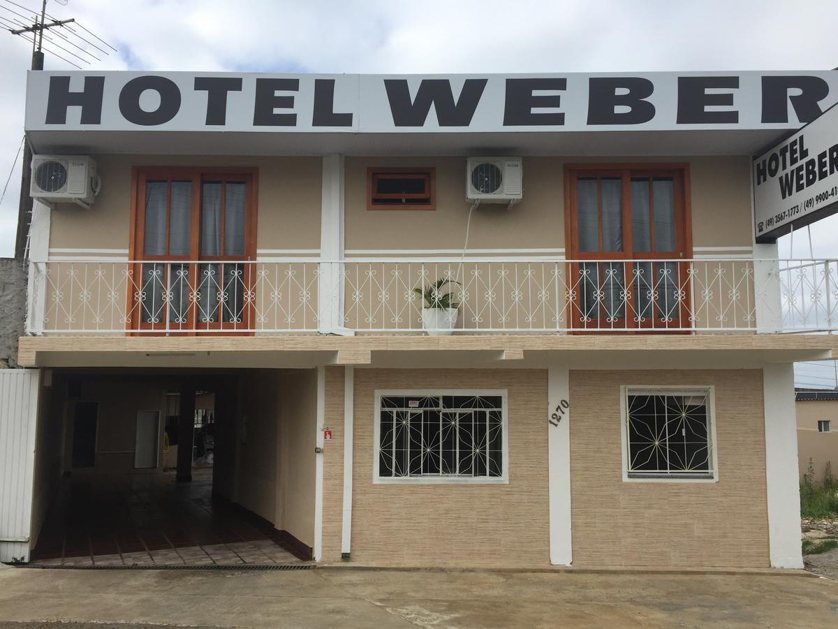Hotel Weber Caçador Exteriör bild